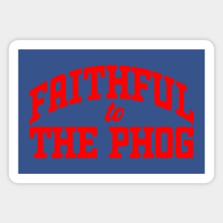 Faithful to the Phog! Sticker